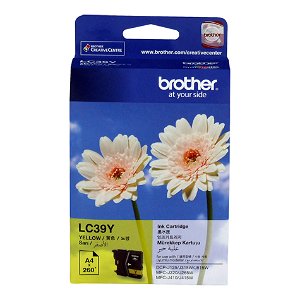 Brother LC39Y Yellow Ink Cartridge